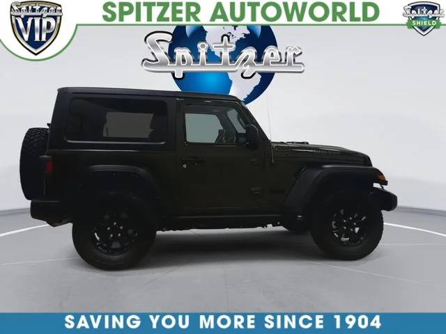Used 2021 Green Jeep Willys Sport image 2