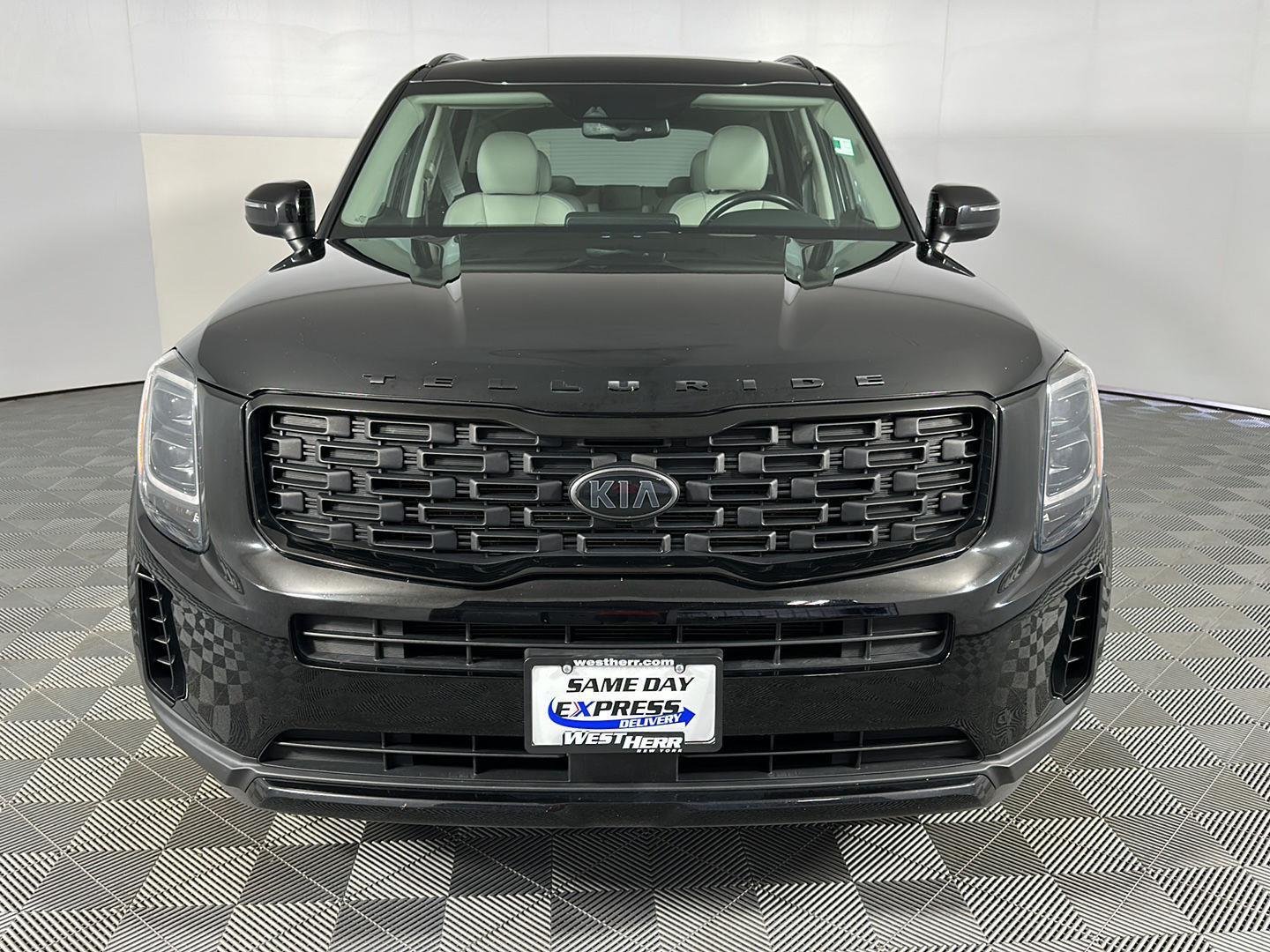Used 2021 Ebony Black Kia EX image 2