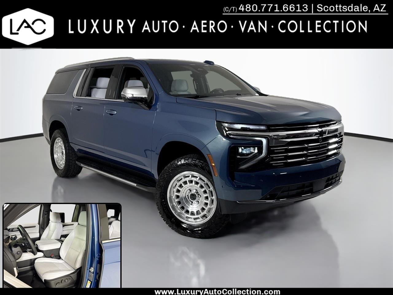 Used 2025 Lakeshore Blue Metallic Chevrolet Premier image 1