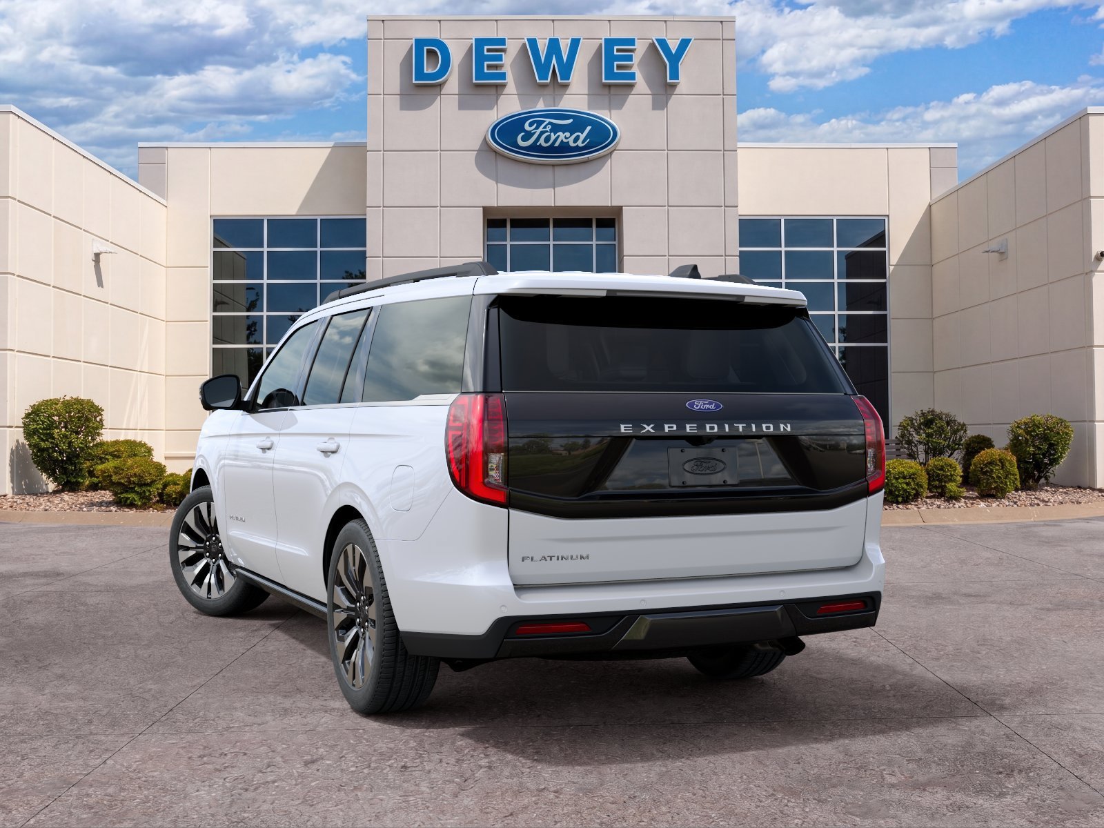 New 2027 Star White Metallic Tri-Coat Ford Platinum image 8