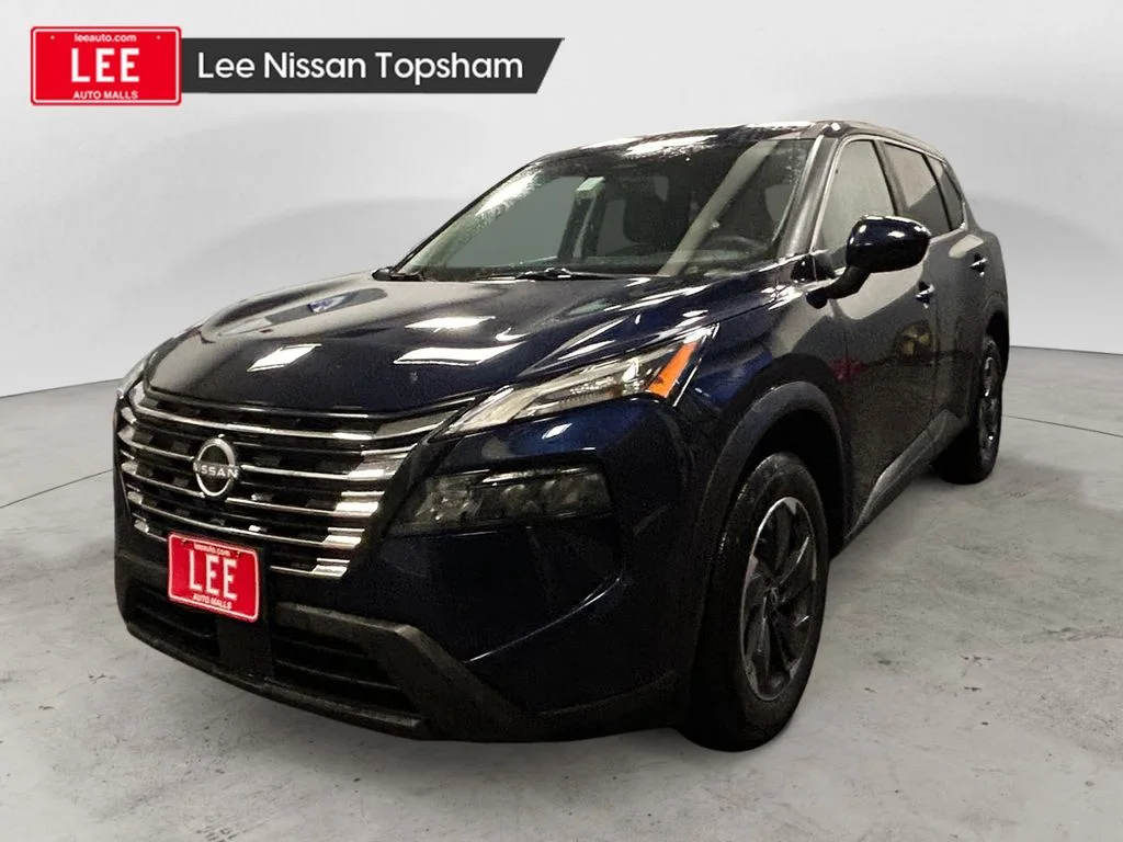 Used 2025 Deep Ocean Blue Pearl Nissan SV image 1