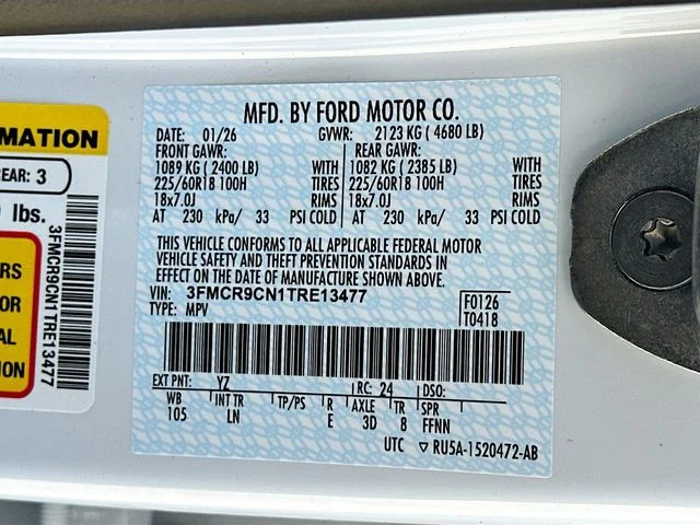 New 2026 Oxford White Ford Outer Banks image 20