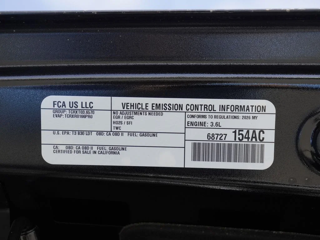New 2026 Black Clear-Coat Exterior Paint Jeep Sport S image 29