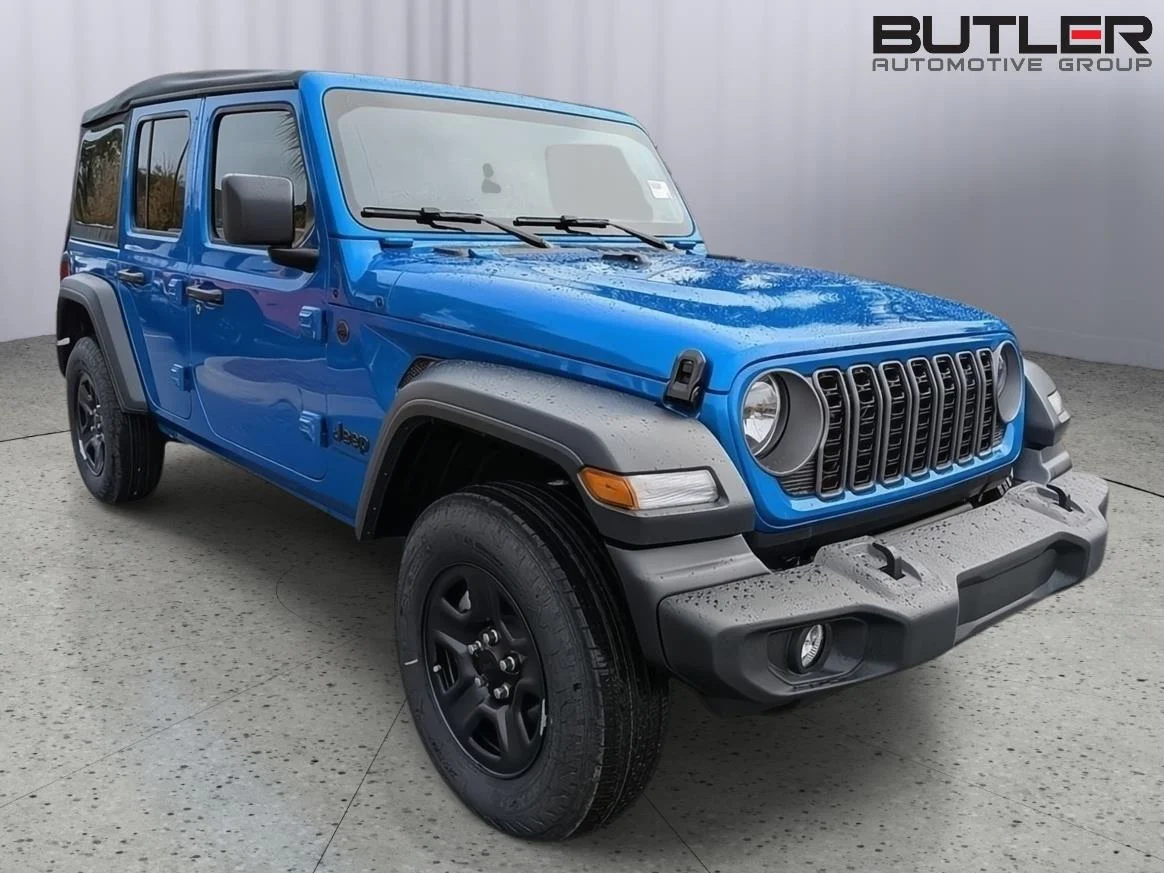 New 2026 PBJ Hydro Blue Pearl Coat Jeep Sport image 8