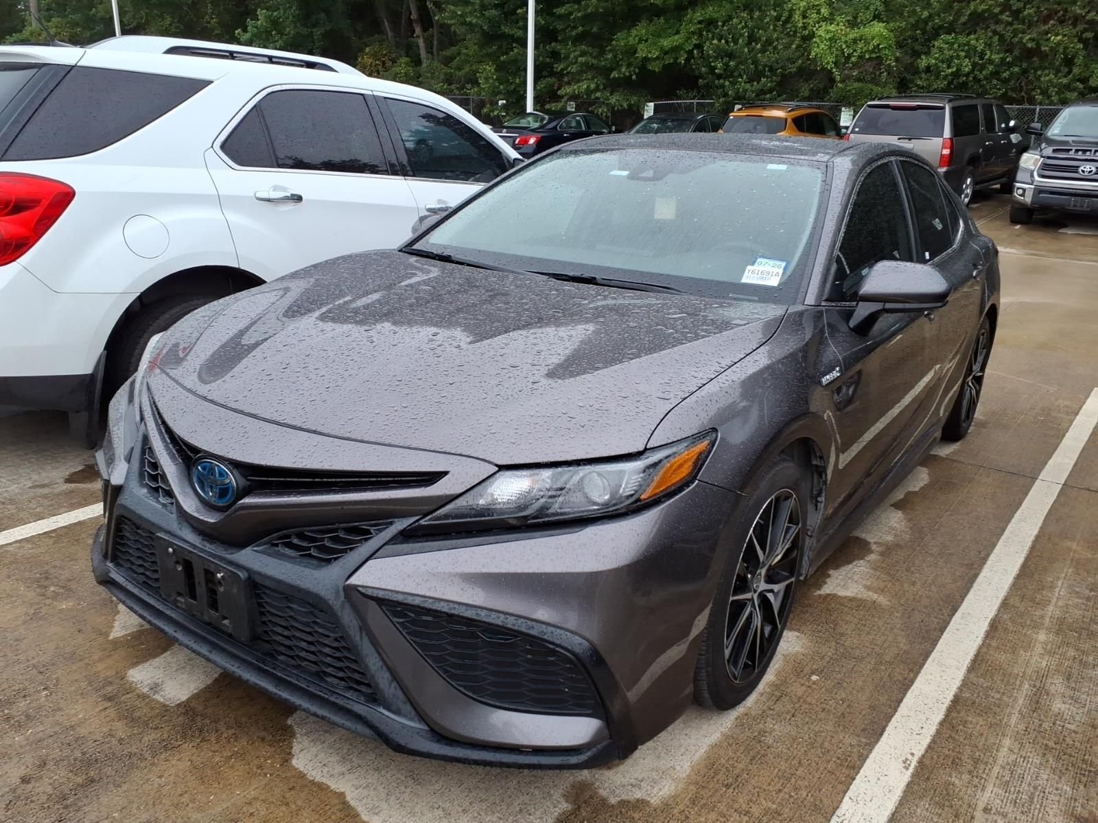 Certified Used 2021 Predawn Gray Mica Toyota SE image 4