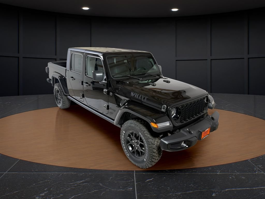 New 2025 Black Clearcoat Jeep Willys image 1