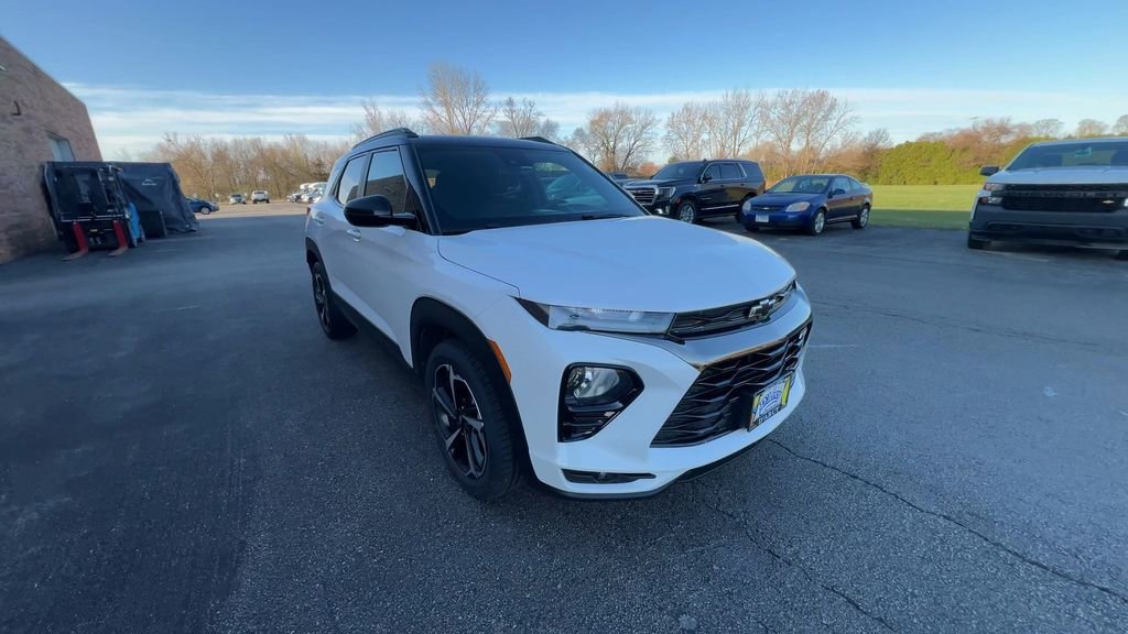 Certified 2021 Chevrolet Trailblazer RS with VIN KL79MTSL6MB115360 for sale in Morris, IL