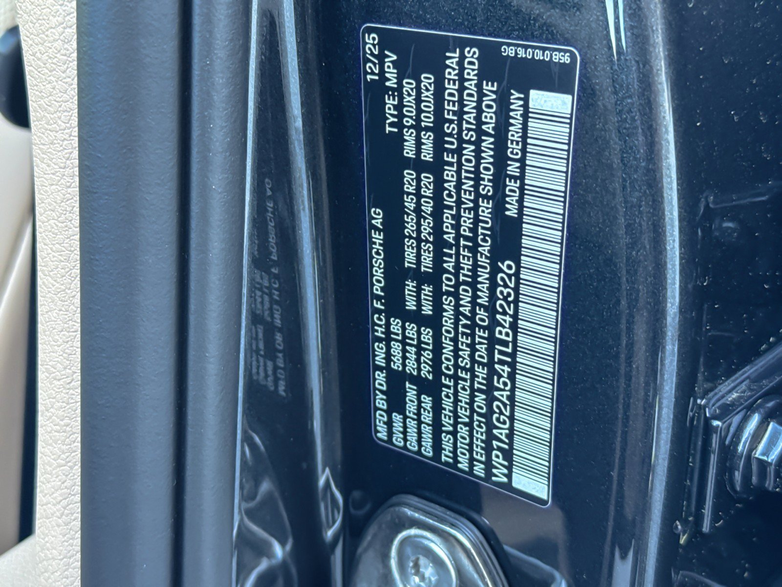 New 2026 Volcano Grey Metallic Porsche S image 28
