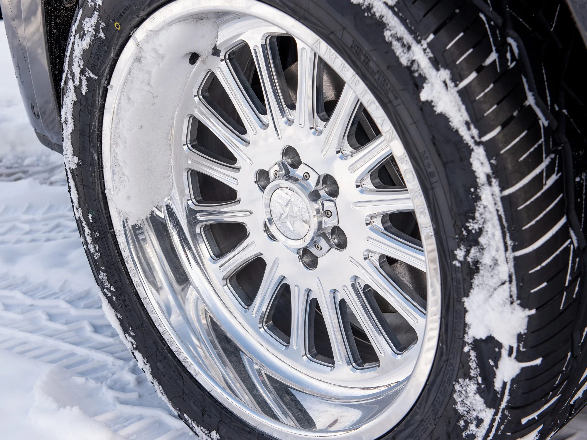 New 2026 Black RAM Tungsten*, 22 Inch American Force Wheels, 33 Inch Tires image 3