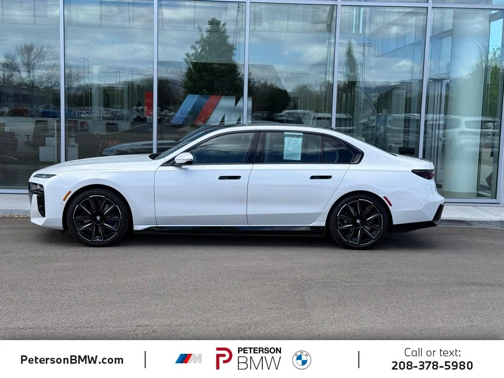Used 2025 BMW i7 60 with VIN WBY53EJ05SCU91254 for sale in Boise, ID