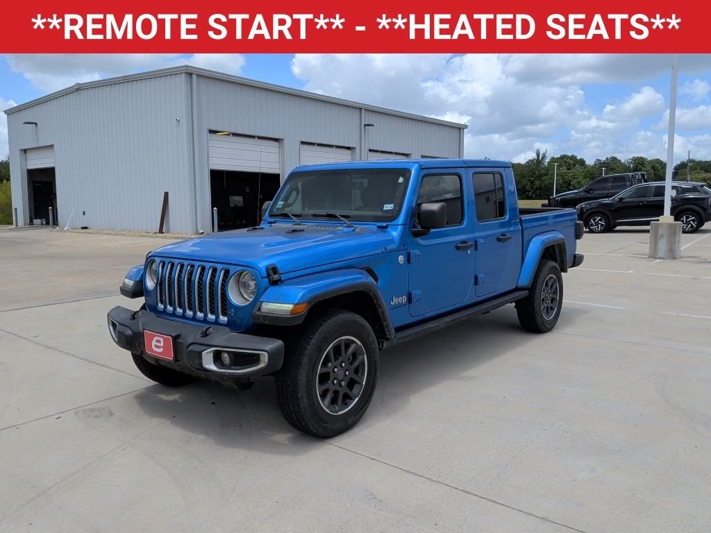 Used 2022 Blue Jeep Overland image 3