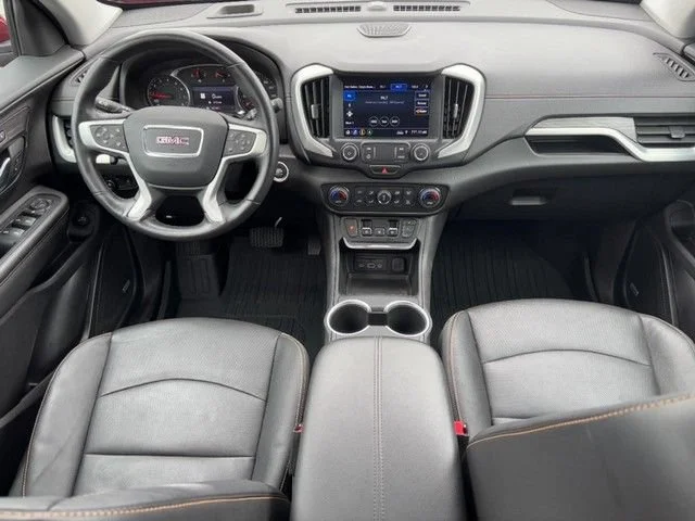 Used 2021 RED QUARTZ TINTCOAT GMC SLT image 11