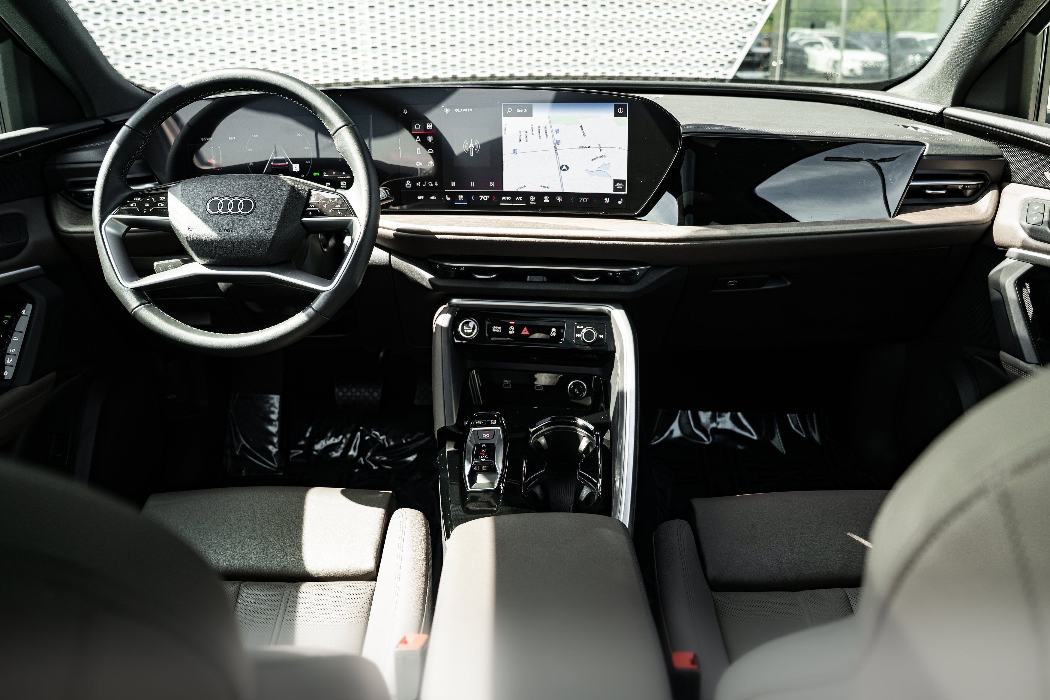 Certified Used 2025 Glacier White Metallic Audi Premium Plus image 8