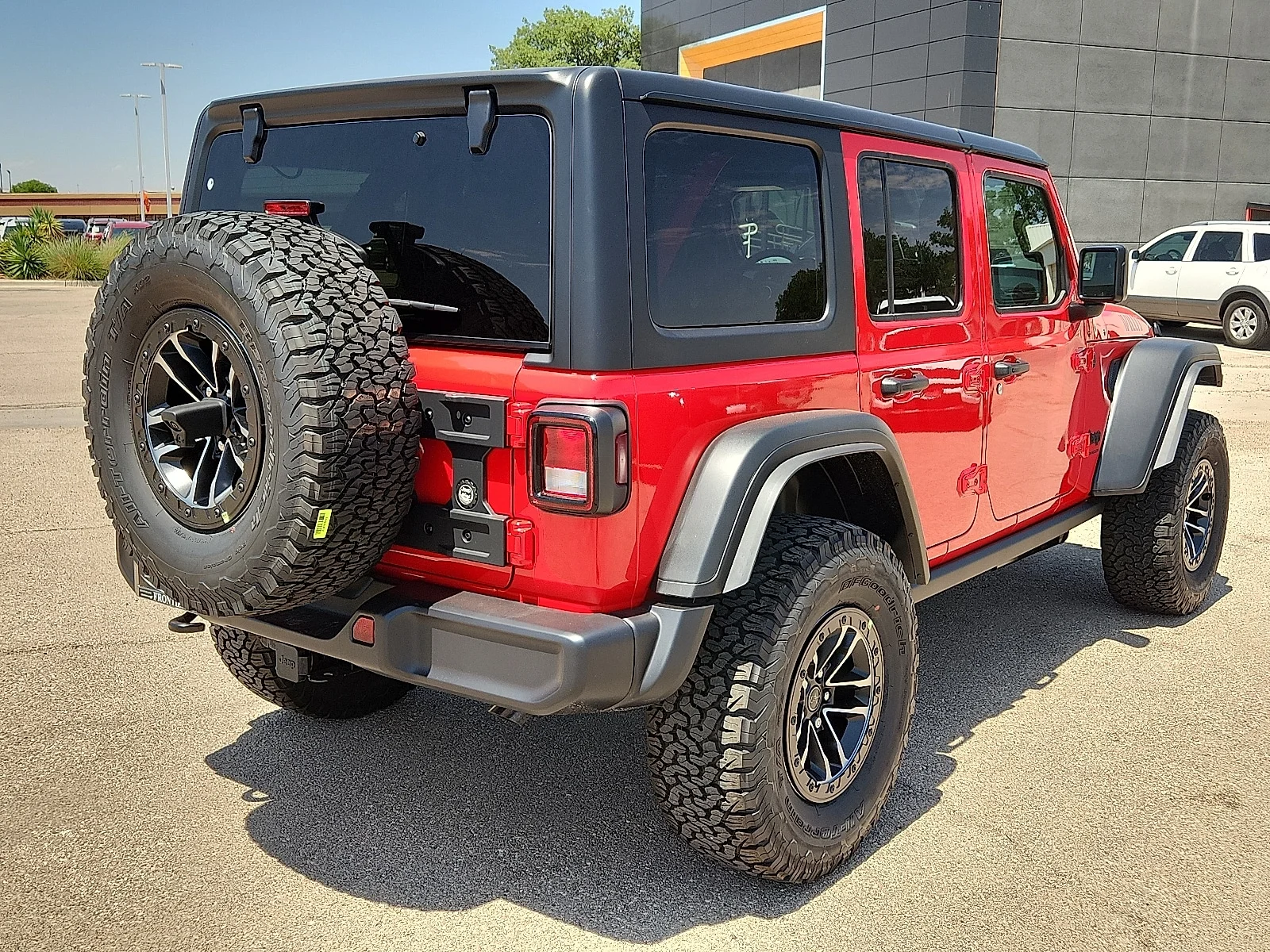 New 2026 Firecracker Red Clear-Coat  Paint Jeep 4-DOOR WILLYS image 4