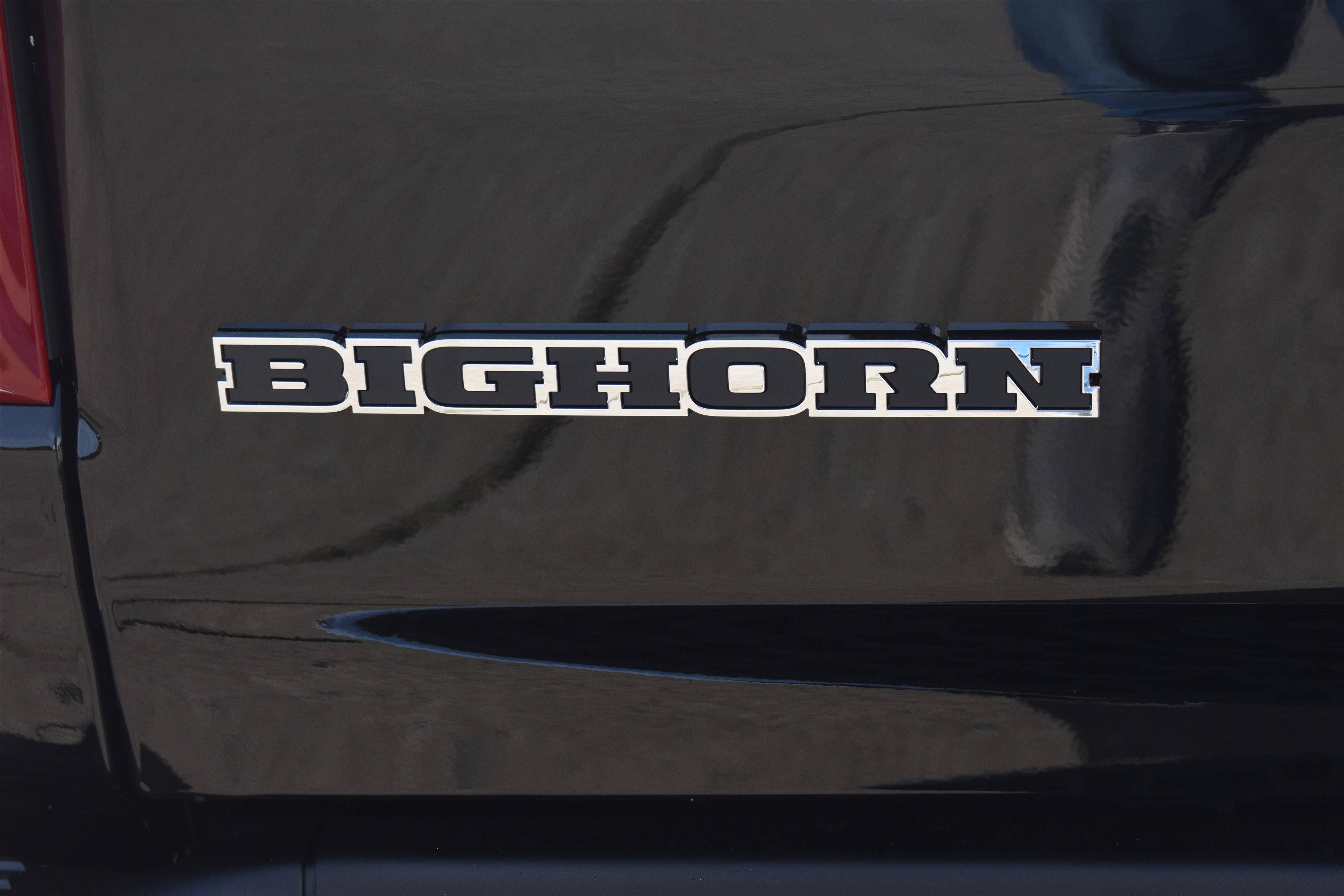New 2026 Diamond Black Crystal Pearlcoat RAM Big Horn image 7