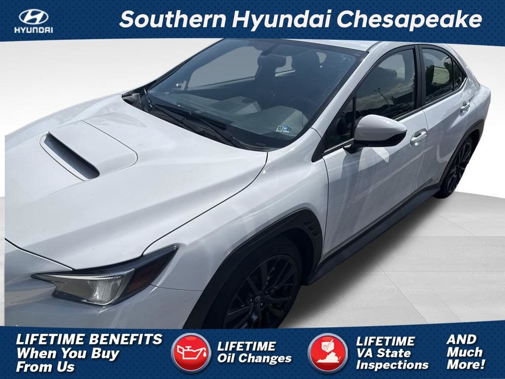 Used 2022 White Subaru Premium image 1