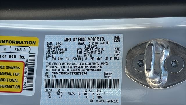 New 2026 Space White Metallic Ford Outer Banks® image 30
