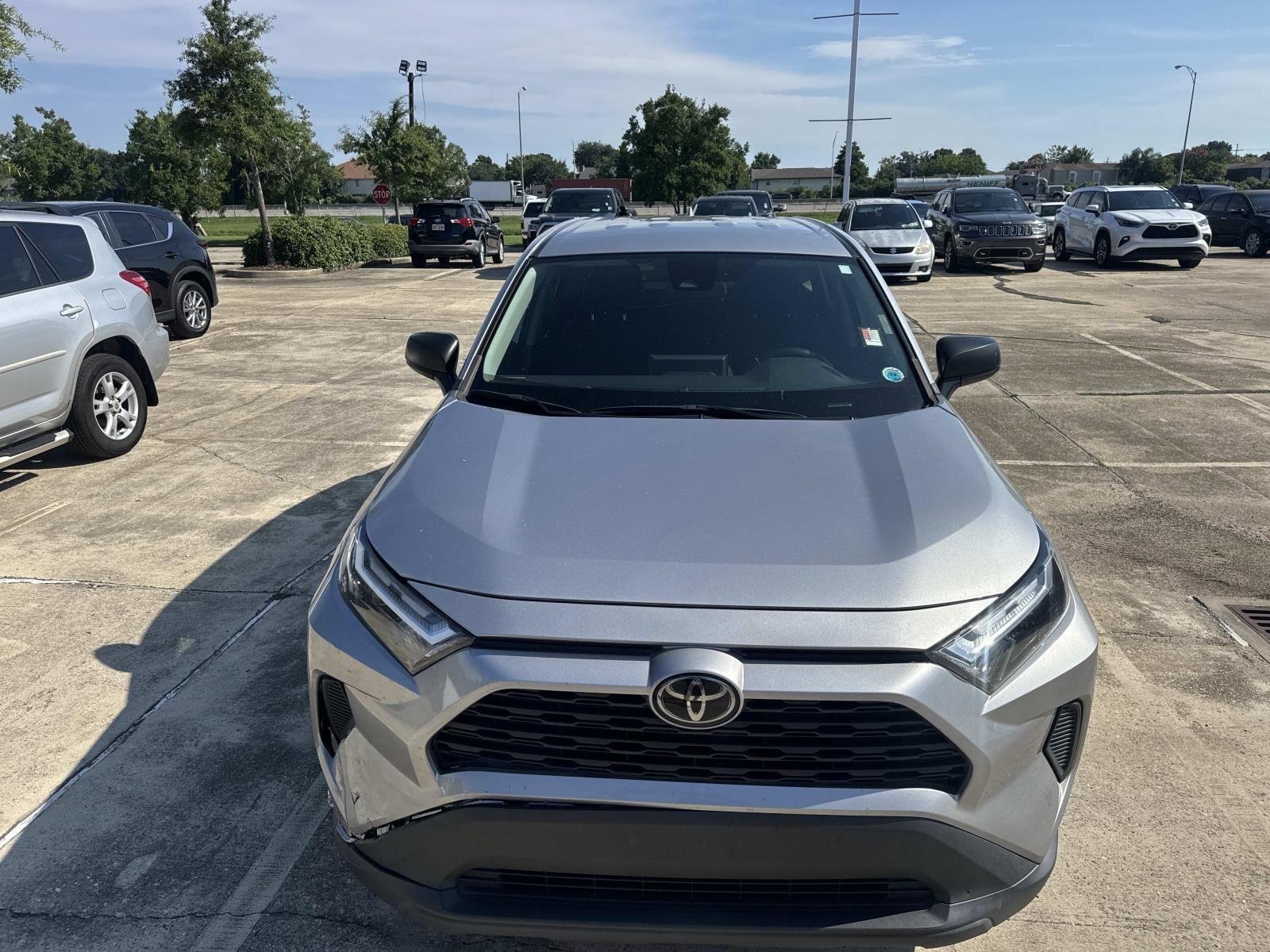 Used 2023 Silver Sky Metallic Toyota LE image 14