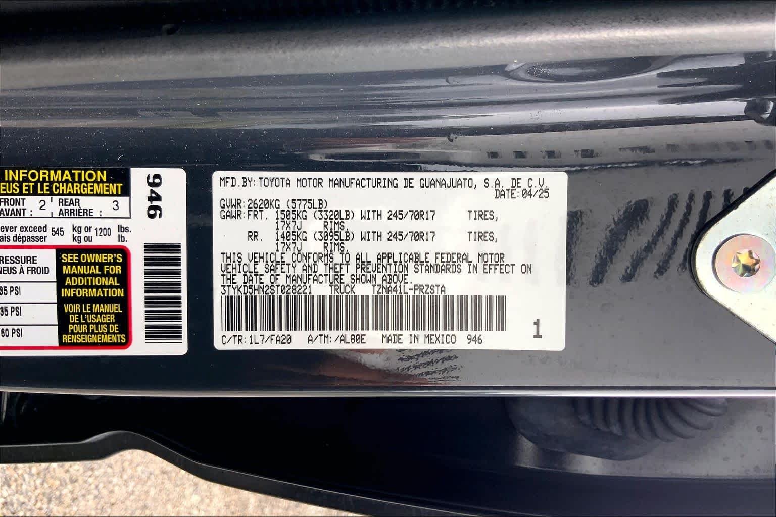 Used 2025 Underground Toyota SR image 36