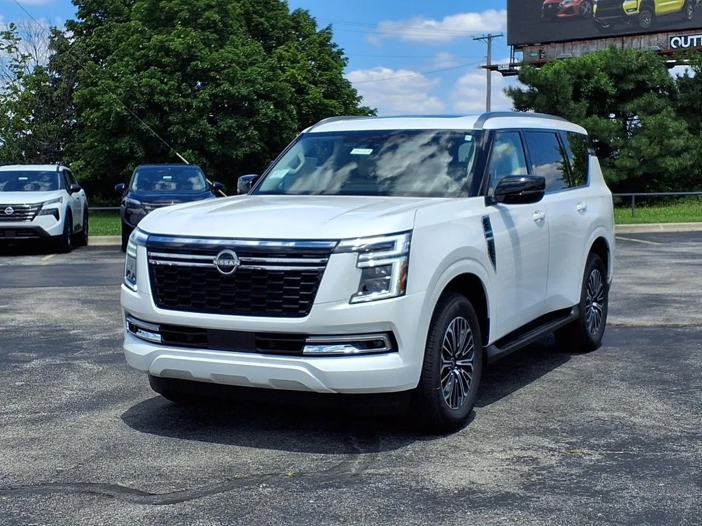New 2026 Aspen White TriCoat Nissan Platinum image 2