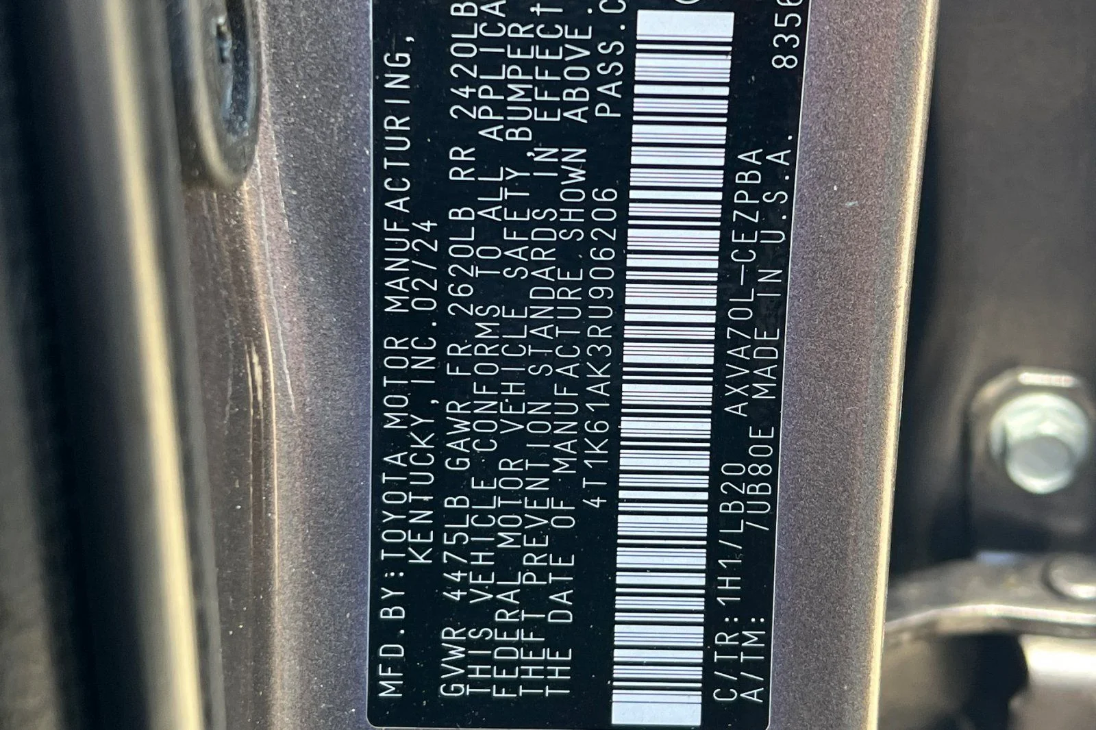 Used 2024 Gray Toyota XSE image 28