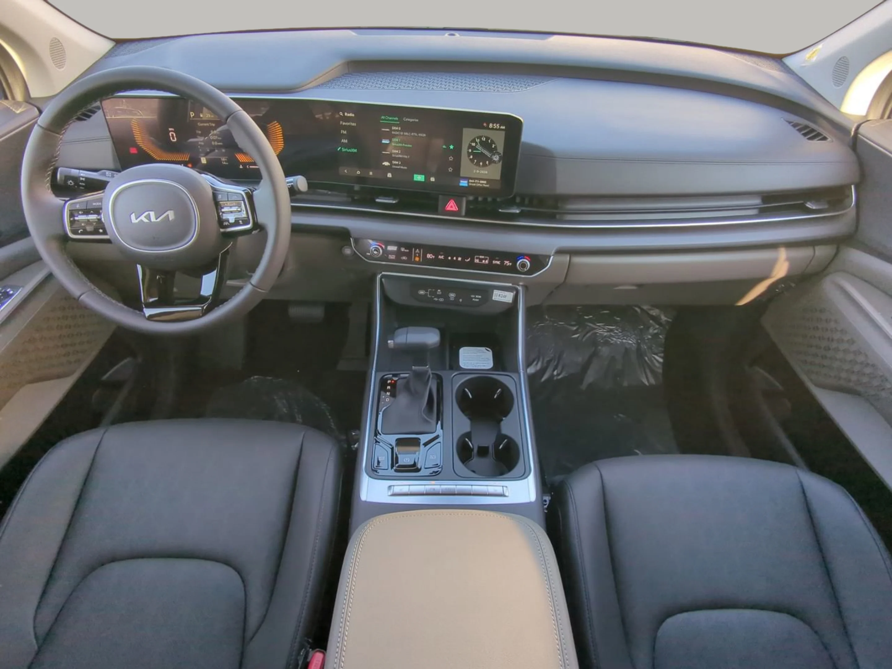 New 2026 Deep Chroma Blue Kia EX image 4