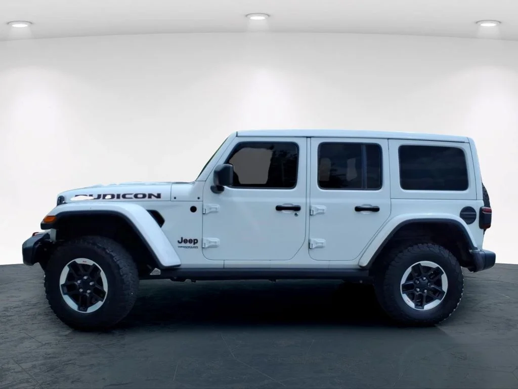 Used 2020 White Jeep Unlimited Rubicon image 14