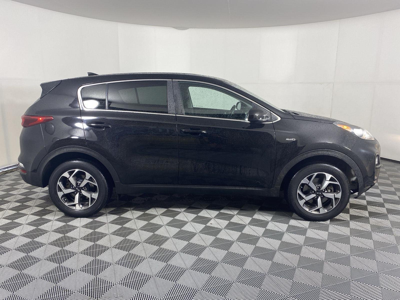 Used 2020 Black Cherry Kia LX image 2