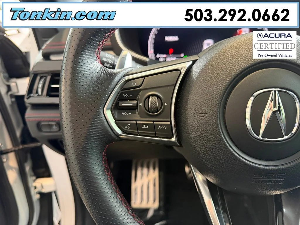 Certified Used 2023 Platinum White Pearl Acura SH-AWD with A-Spec Package image 19
