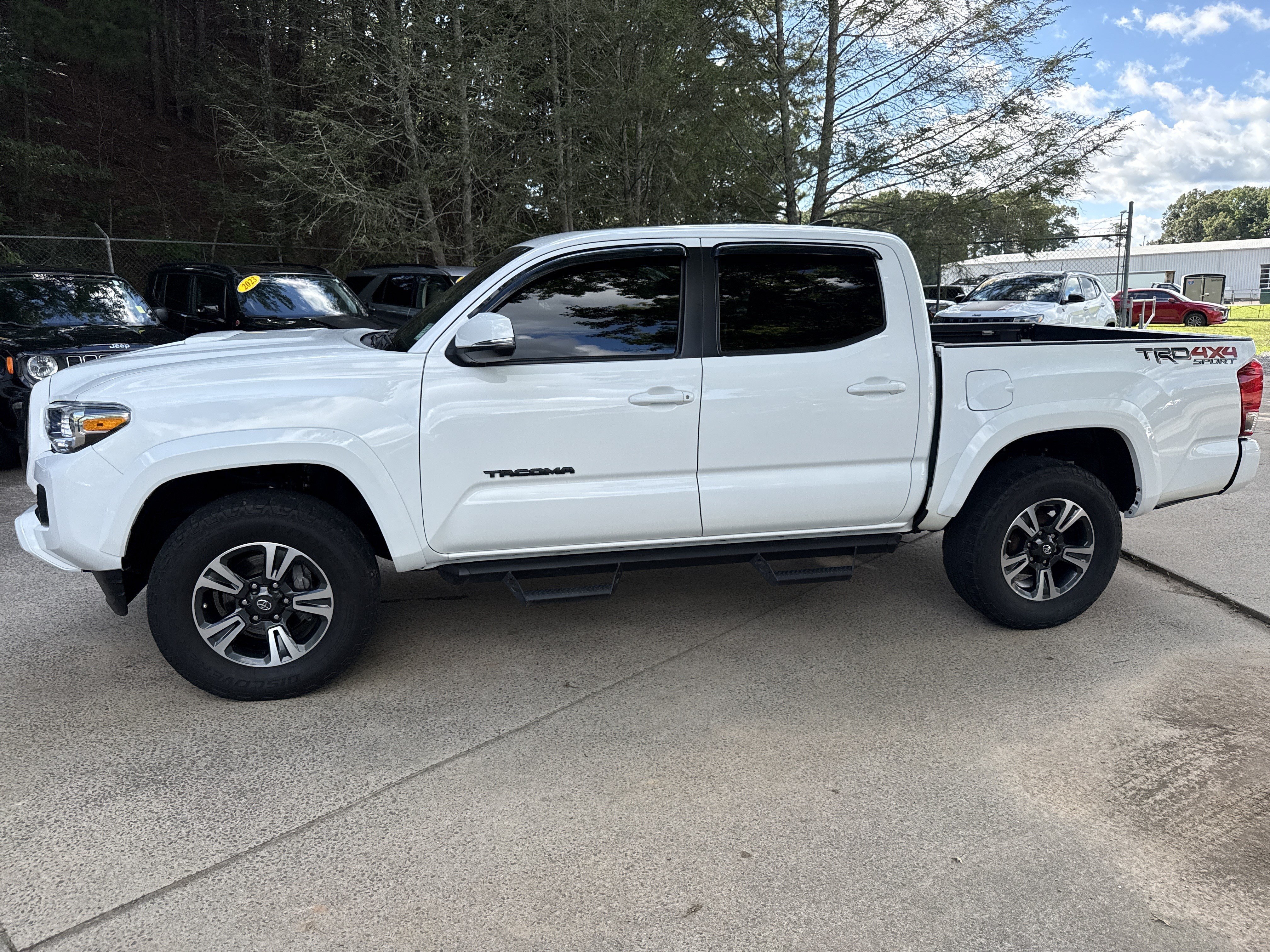 Used 2017 Super White Toyota TRD Sport image 4