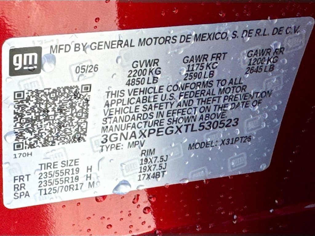 New 2026 Radiant Red Tintcoat Chevrolet LT image 34