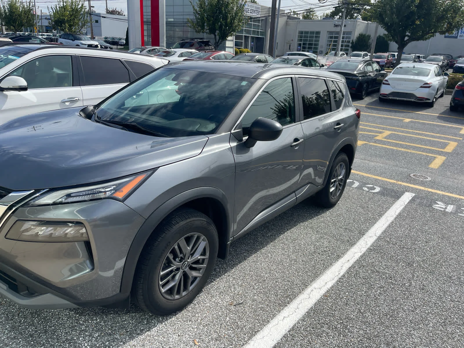 Used 2023 Gun Metallic Nissan S image 3