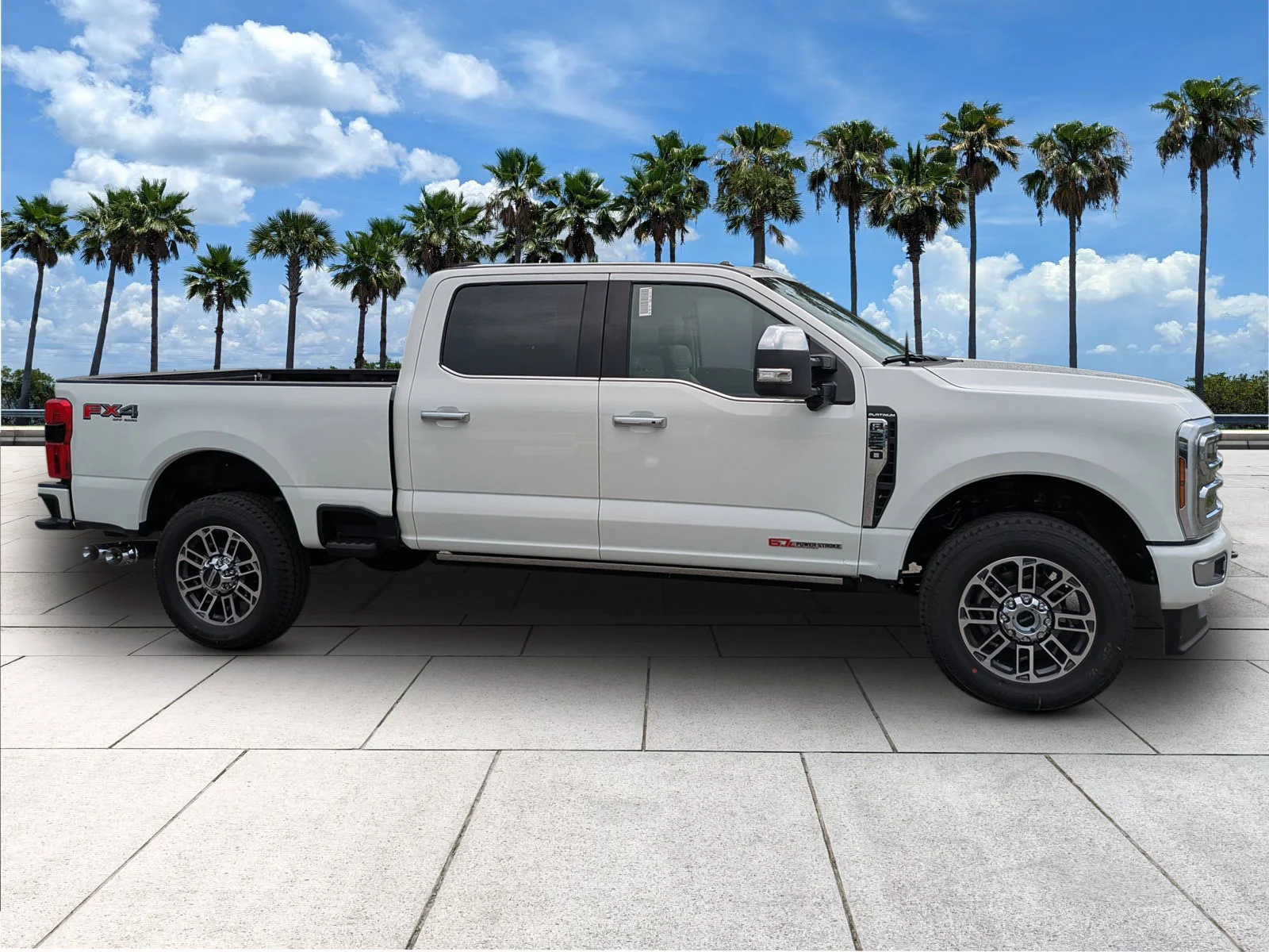 New 2026 Star White Metallic Tri-Coat Ford F-250® Platinum® image 8