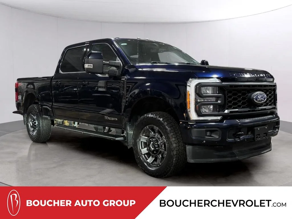 Used 2023 Antimatter Blue Metallic Ford Lariat image 1