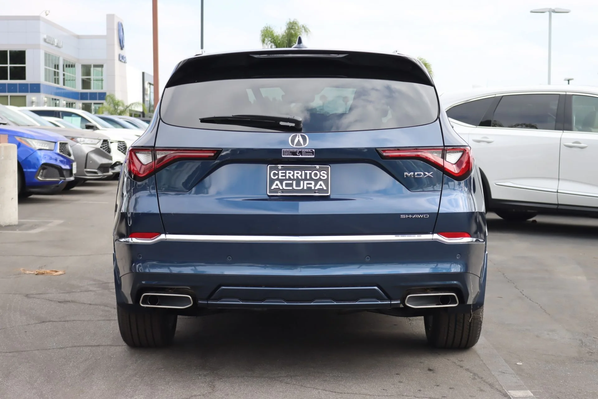 New 2026 Canyon River Blue Metallic Acura SH-AWD with Advance Package image 4