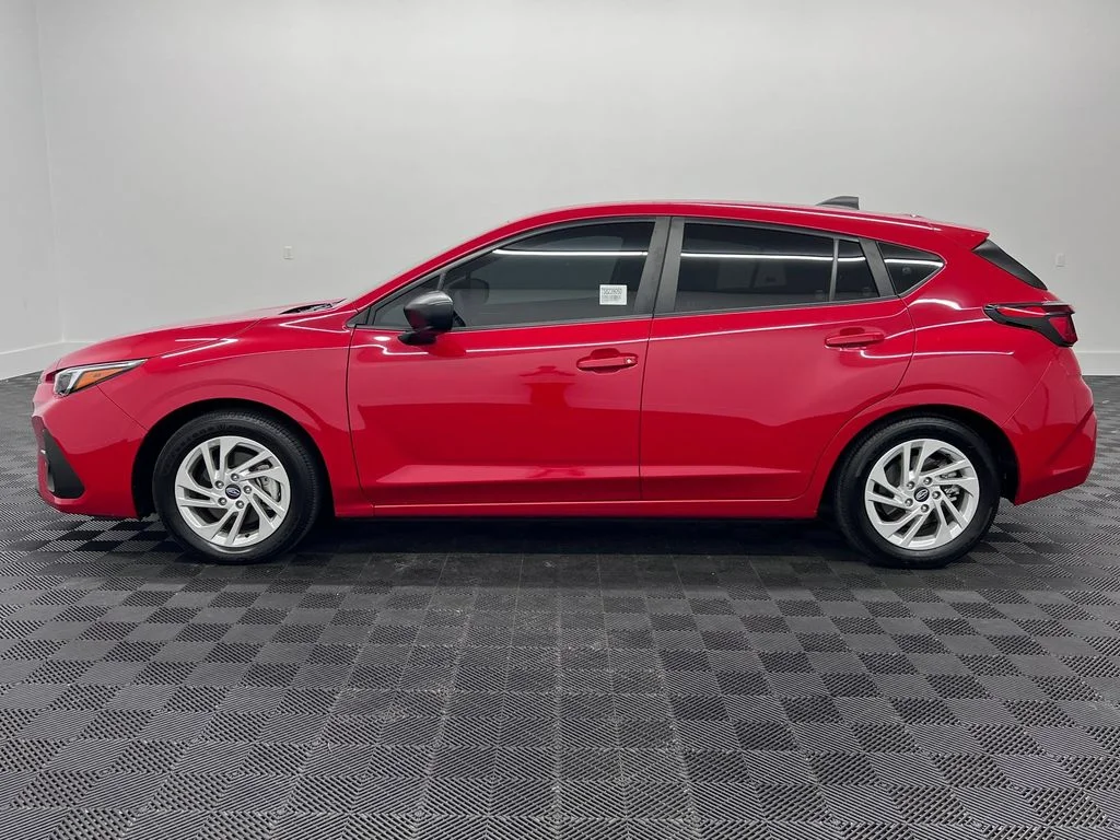 Used 2025 Pure Red Subaru Base image 2