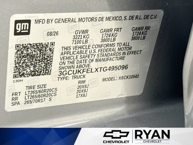 New 2026 Sterling Gray Metallic Chevrolet LT Trail Boss image 33
