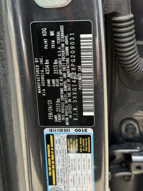 Used 2023 Gray Kia LXS image 28