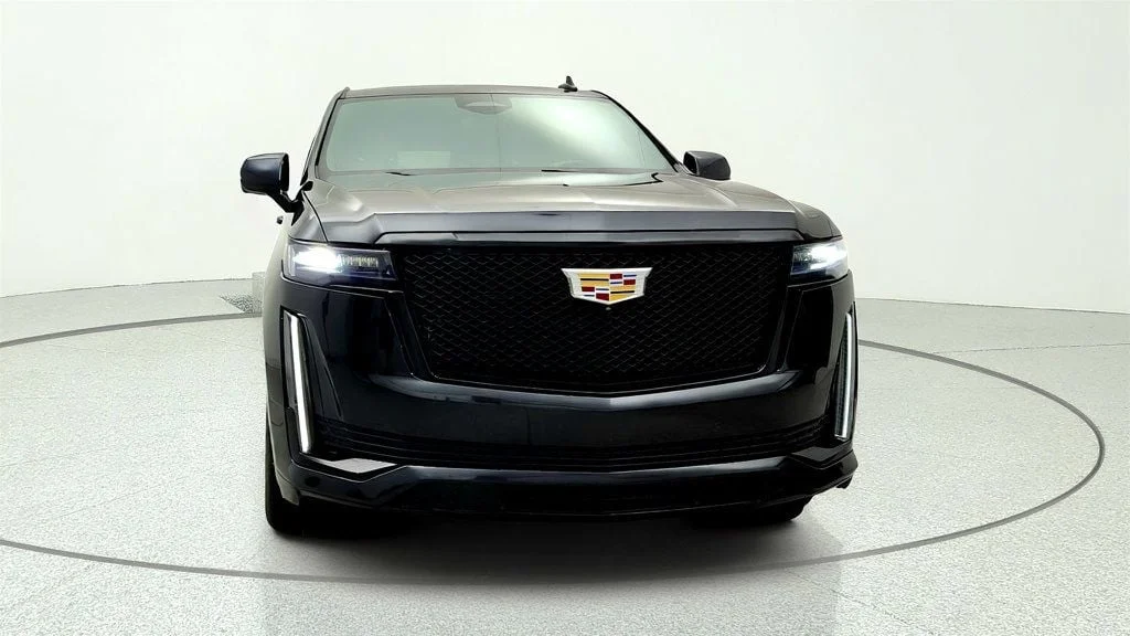 Used 2023 Galactic Gray Metallic Cadillac 4WD 4dr Sport w/ Touring Package & Retractable Steps image 2