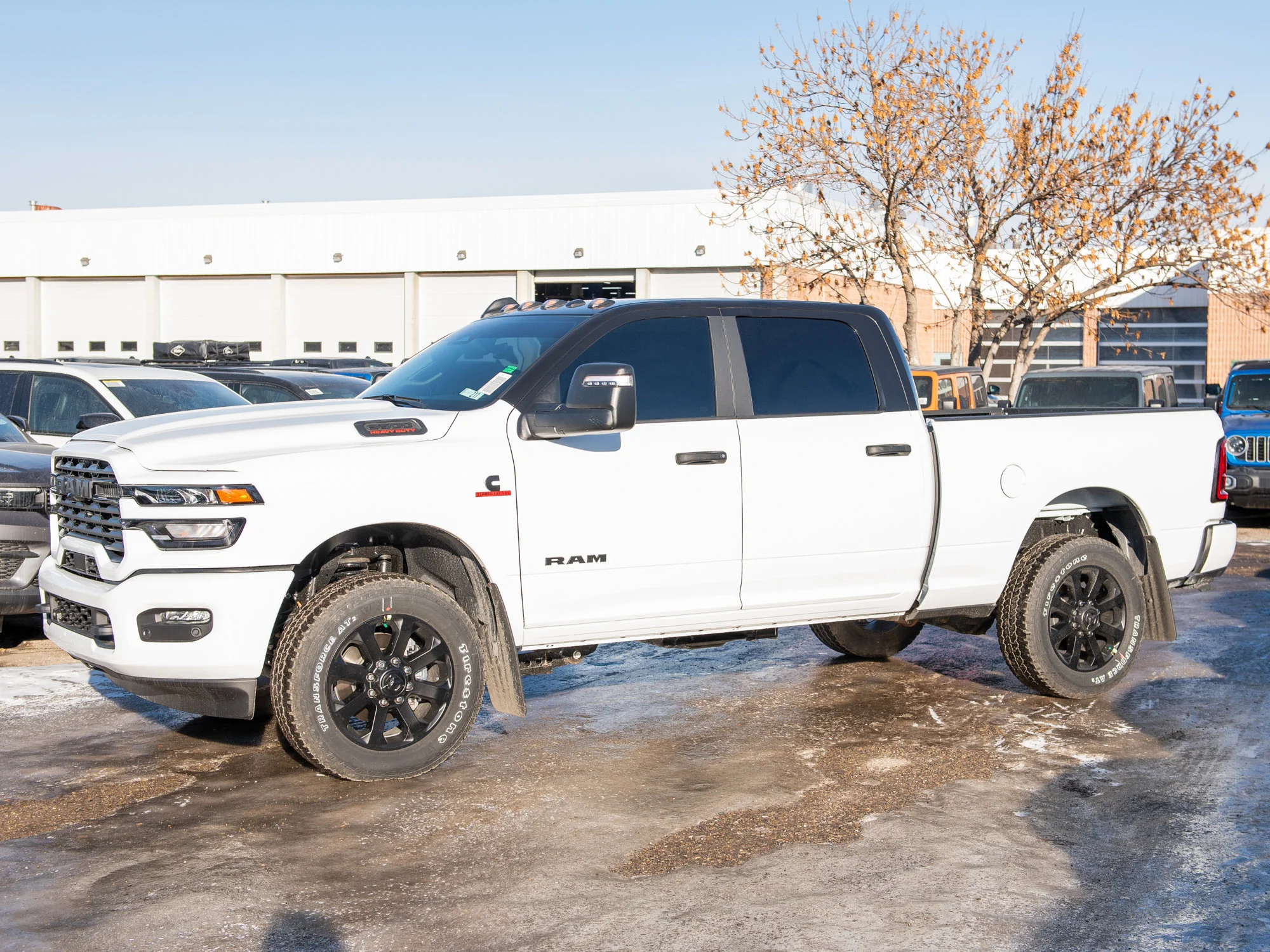 New 2026 White RAM Big Horn* image 2