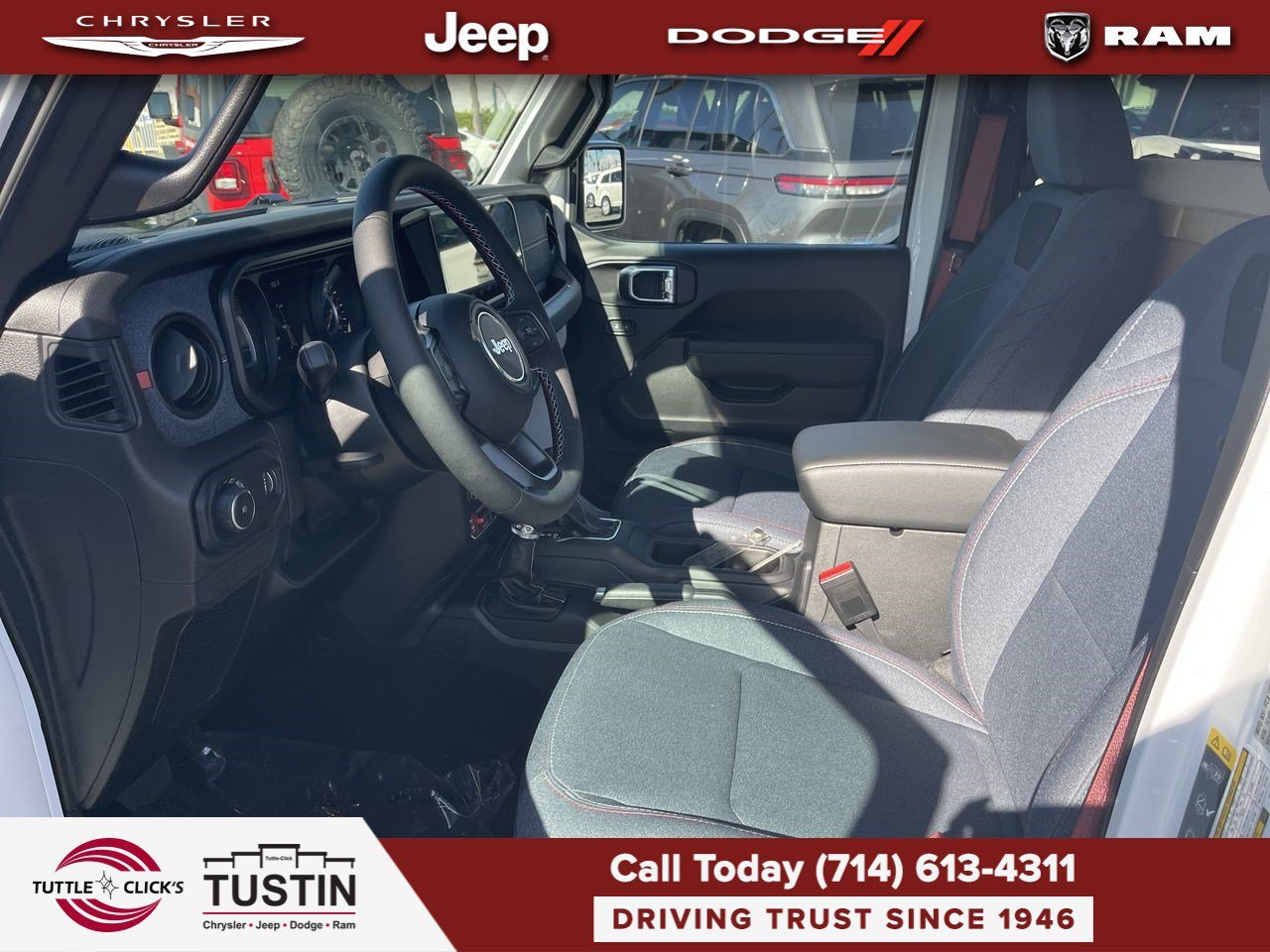 New 2026 Bright White Clearcoat Jeep  image 17