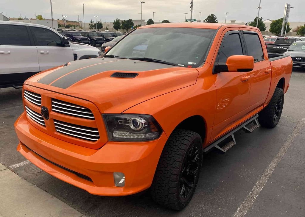 Used 2017 Orange Ram Sport image 2