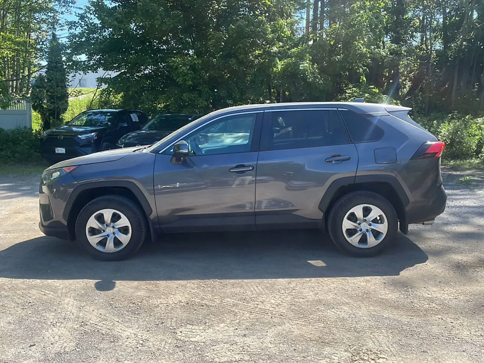 Certified Used 2022 Magnetic Gray Metallic Toyota LE image 5