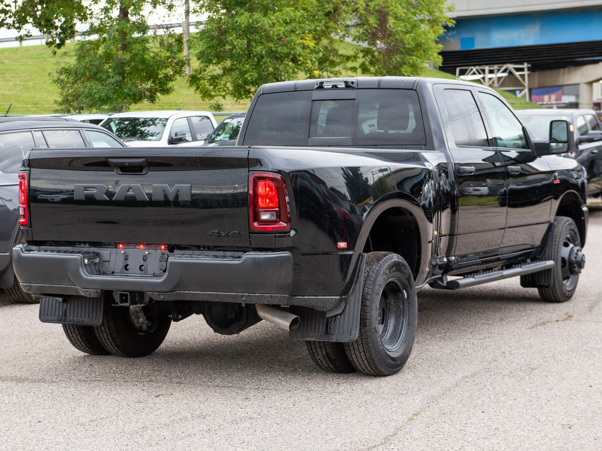 New 2026 Black RAM Tradesman* Crew Cab 4x4, 8