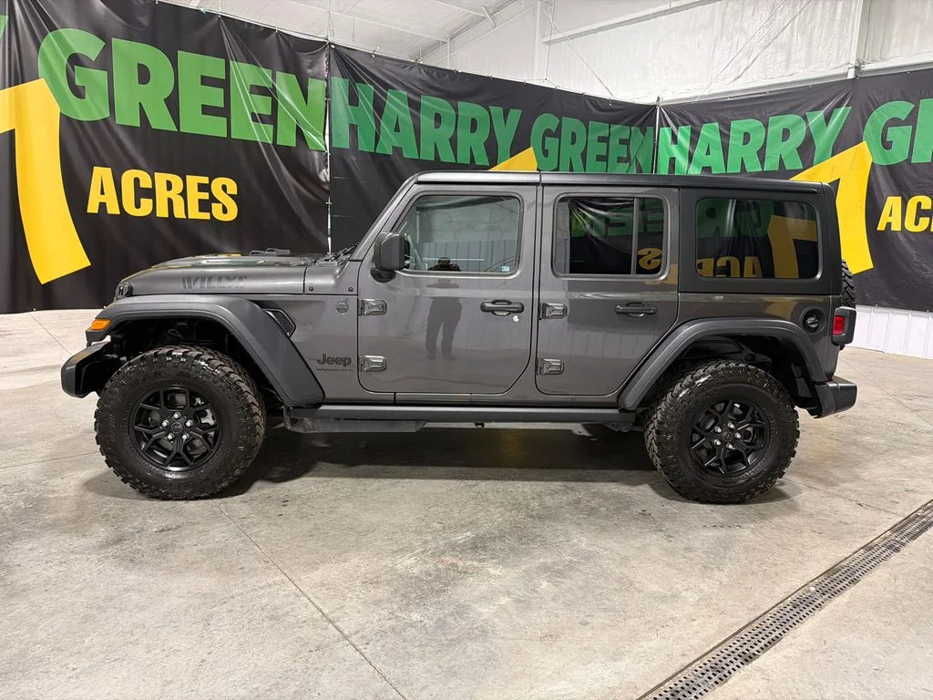 Used 2026 Granite Crystal Metallic Clearcoat Jeep Willys image 3