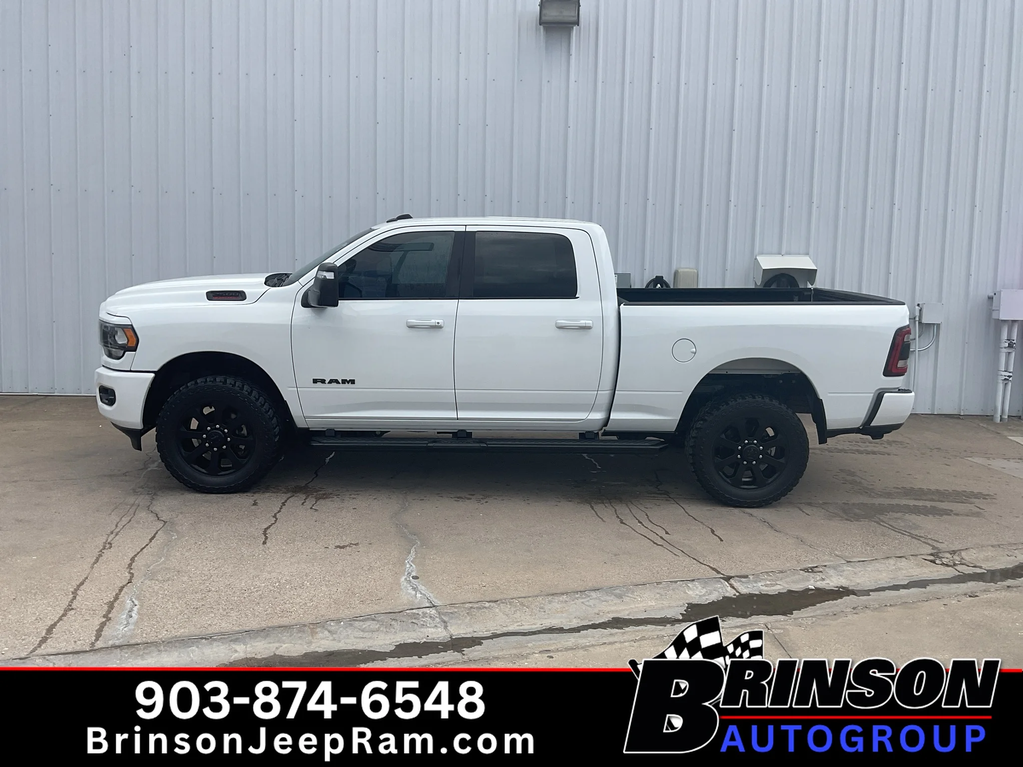 Used 2024 Bright White Clearcoat Ram Big Horn image 4