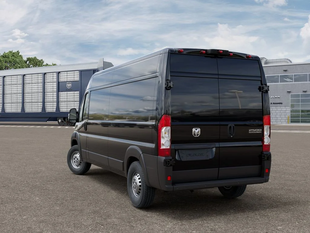 New 2026 Black Clearcoat RAM High Roof image 3