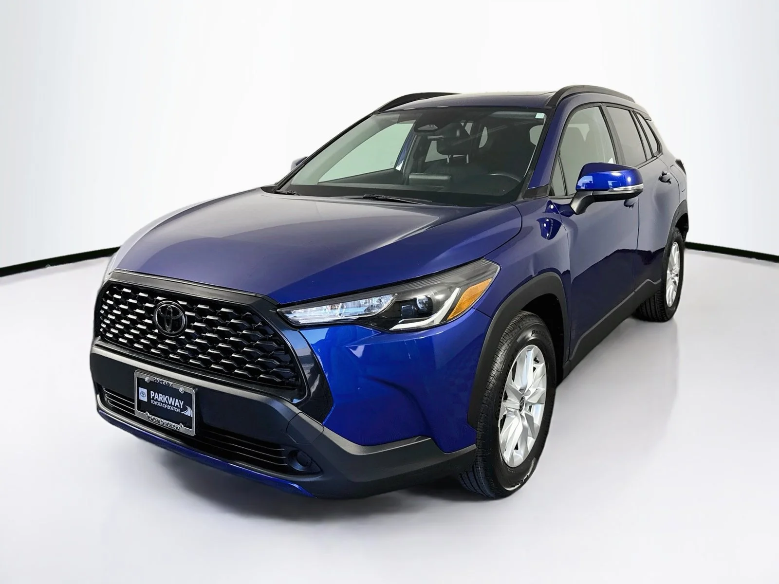 Used 2024 Blue Toyota LE image 3