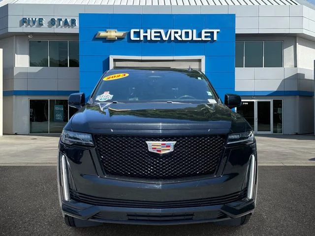 Used 2023 Black Cadillac Sport image 2