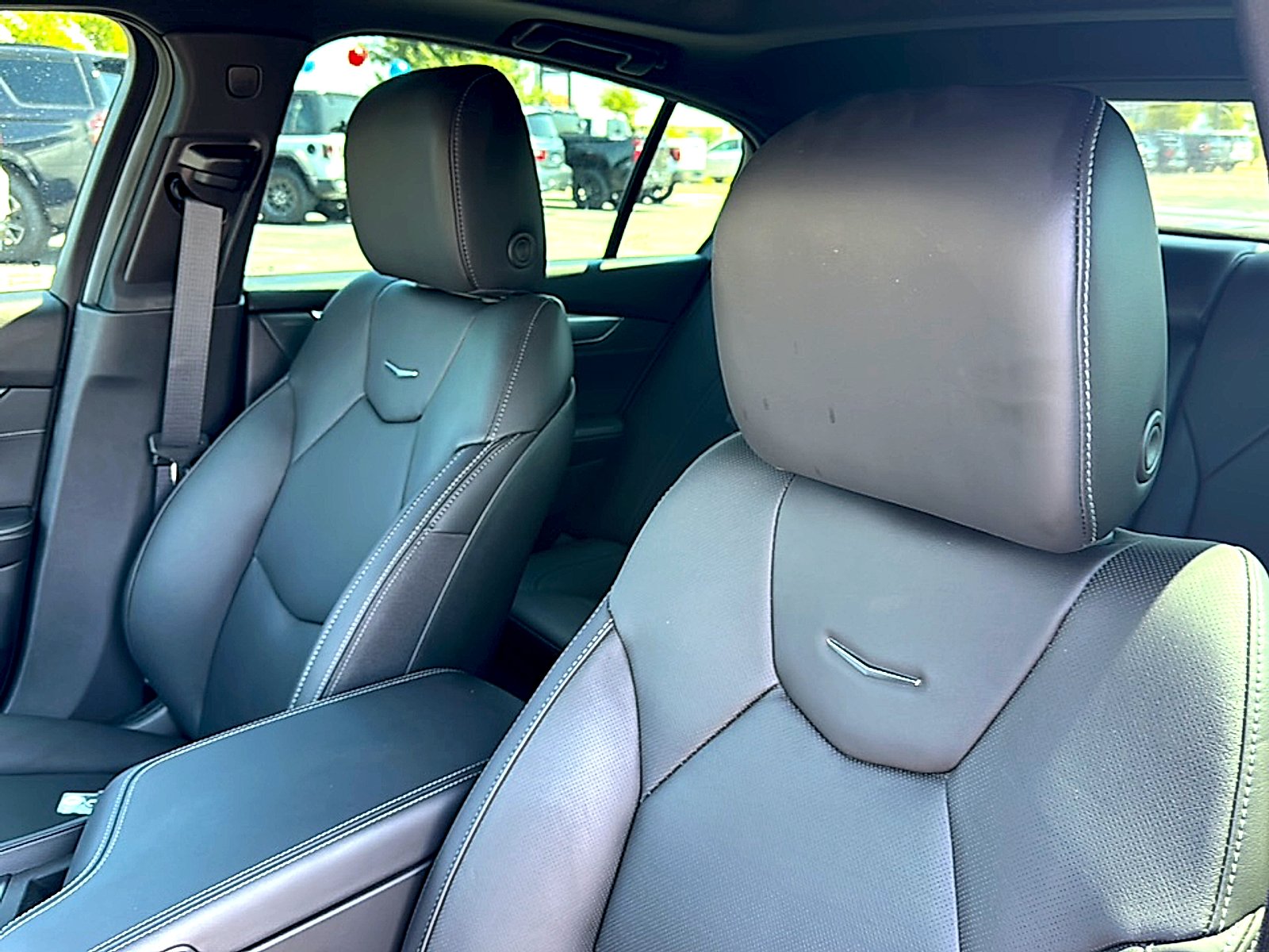 Used 2025 Argent Silver Metallic Cadillac Premium Luxury image 14
